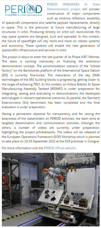 PERIOD @ EASN newsletter
